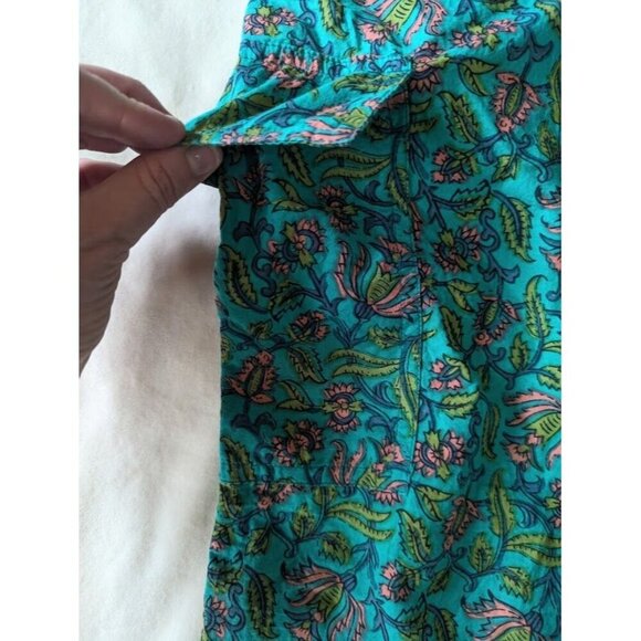 Sundance Blue Floral Pants - Picture 4 of 6